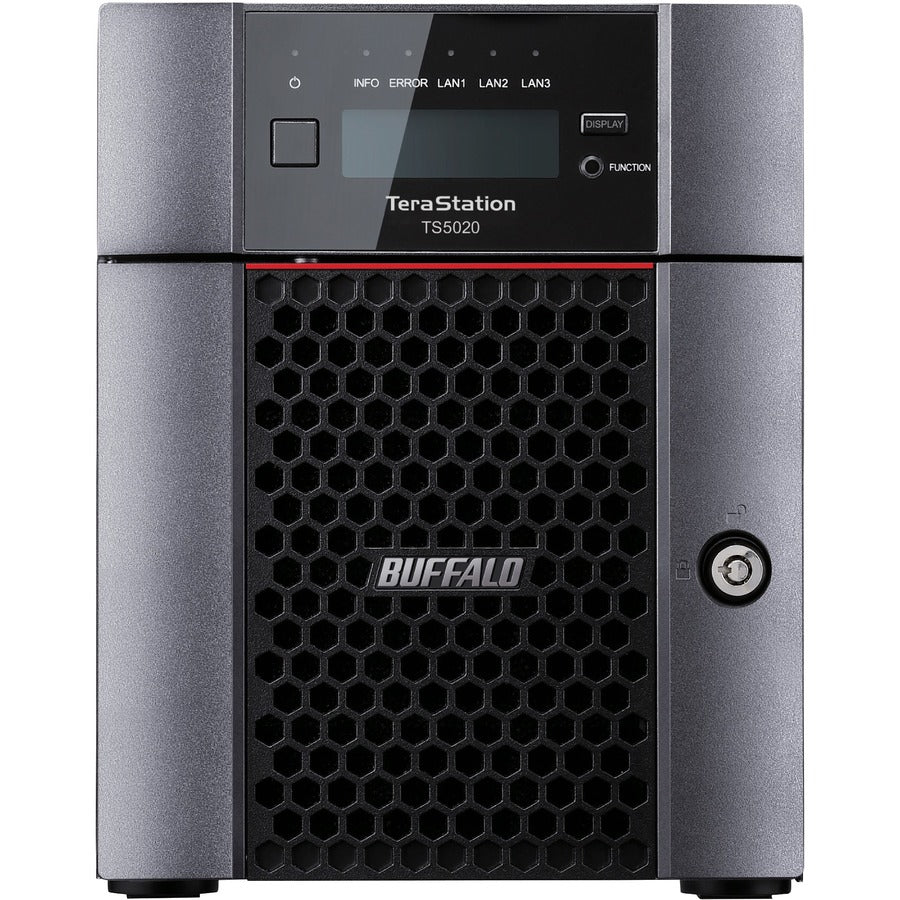 BUFFALO TeraStation 5420DN 4-Bay Secure Business Desktop NAS 16TB (4x4TB) w/ Hard Drives Included BUFFALO TeraStation 5420DN 4-Bay Secure Business Desktop NAS 16TB (4x4TB) w/ Hard Drives Included